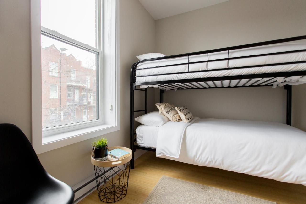 Trendy Little Italy 3 Bedroom Condo By Den Stays 蒙特利尔 外观 照片